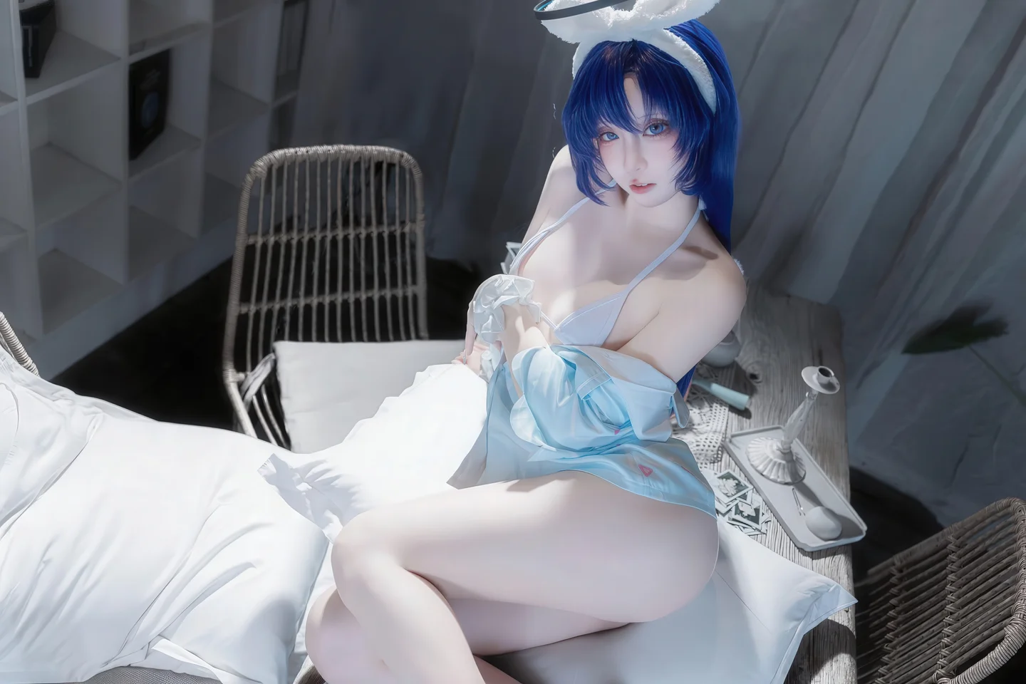 喜欢爱理吗 - No.011 优香睡衣 [35P-125MB] tg@simisebaisi 【丝足阁】025.webp